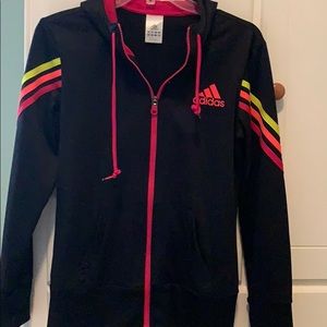 Adidas zip up jacket